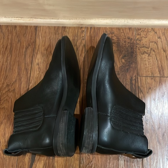 Madewell The Ainsley Chelsea Boot Black Leather Size 8 - Picture 8 of 13